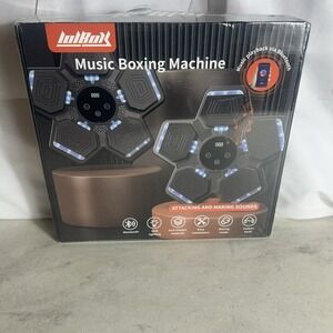 LOLBOX  Music Boxing Machine for Adults Kids,Smart Bluetooth Boxing Machine Wall